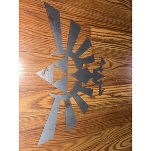 The Legends Of Zelda Tri Force Princess Nintendo Large Metal Wall Hanging